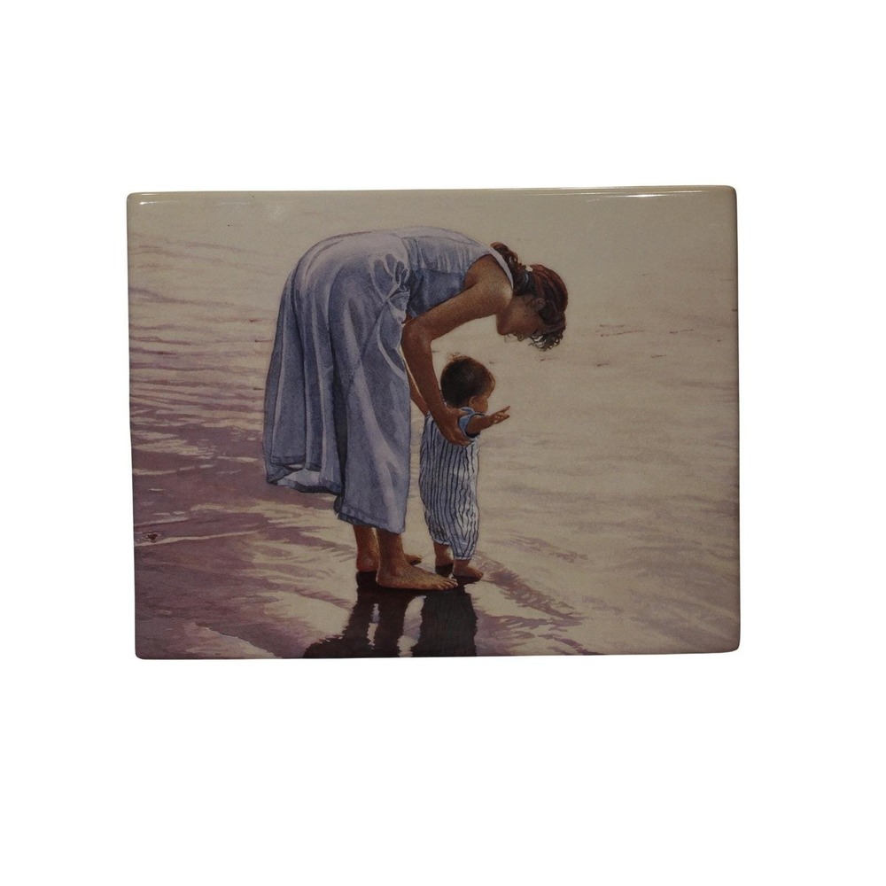 Vintage Hadley Collections  "Baby Steps" Plate No.4262A by Steve Hanks 2000  (J)